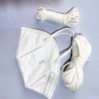 Petit pain élastique blanc de bande de corde d'Earloop pour le masque protecteur jetable